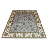 PART SILK MOGHUL DESIGN CARPET, 303cm x 245cm,