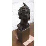 TOM MERRIFIELD (British, b. 1932), 'Rudolph Nureyev', bronze, signed and numbered in bronze, 16cm H.