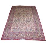 FINE KASHAN CARPET, 314cm x 214cm,