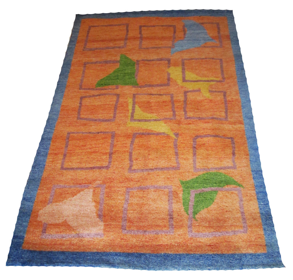 GABBEH RUG, 253cm x 155cm,