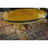 LOW TABLE, 19th century walnut,
