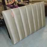 HEADDBOARD, upholstered, from the Sofa and Chair company, 104cm H x 156cm.