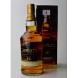 DEWAR`S SPECIAL RESERVE 12 YEAR OLD BLENDED SCOTCH WHISKY WITH BOX 750ml, 43%