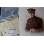 COLLECTION OF VARIOUS WAR TIMES PHOTOGRAPHS & LETTERS ASSOCIATED WITH 2ND LIEUTENANT CHARLES