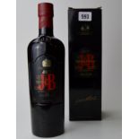 J&B (JUSTERINI & BROOKS) JET 12 YEAR OLD SCOTCH WHISKY, 43%, 750ML, WITH PRESENTATION BOX