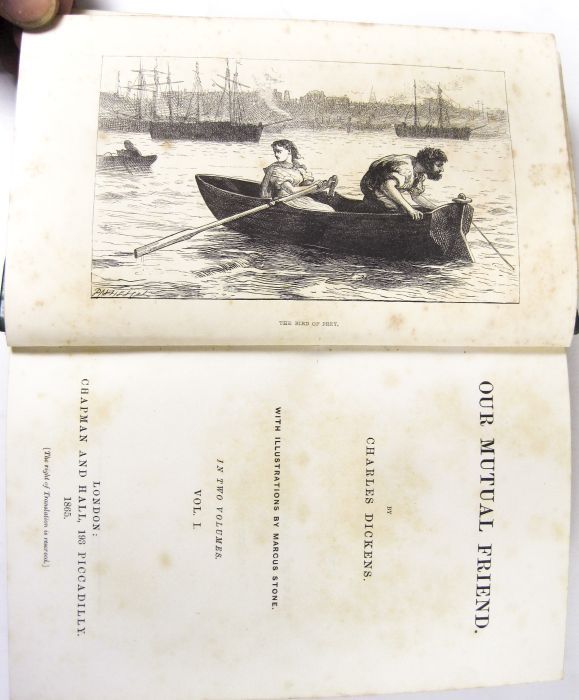 Dickens, Charles, a collection of 11 volumes, comprising The life and adventures of Nicholas - Image 3 of 5