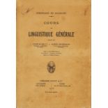 Saussure, Ferdinand de Cours de linguistique générale. Lausanne; Paris: Librairie Payot & Cie.,