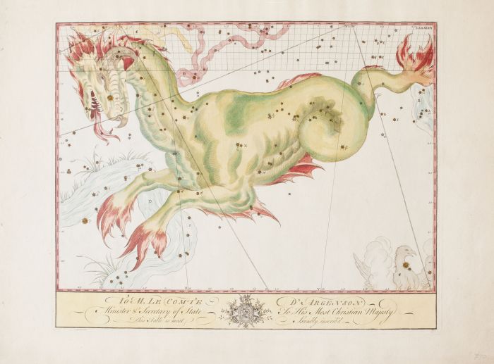 Celestial maps - Bevis, John 4 celestial maps from John Bevis's Uranographia Britannica, comprising: