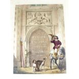 Nash, Joseph The mansions of England in the olden time. [London], 1839-1849. 4 portfolios containing
