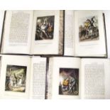 Cervantes Saavedra, Miguel de - Hand-coloured aquatint plates Don Quixote de la Mancha, translated