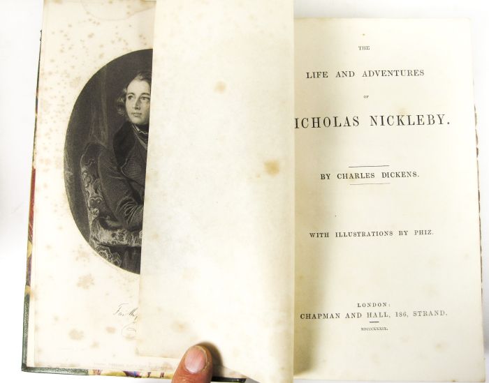 Dickens, Charles, a collection of 11 volumes, comprising The life and adventures of Nicholas - Image 4 of 5