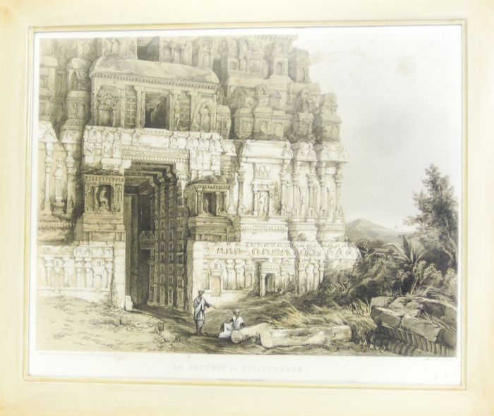 Indian temples - Fergusson, James Temple and Car of Juganath, Puri; Port of Parvati's temple at - Image 7 of 8