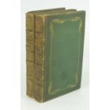 Fore-edge paintings - Cowper, William Poems. London: W.H. Reid, 1820. 2 volumes, 8vo, 2 engraved