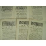 18th century French Tobacco laws Lettres patentes du Roi... vente, débit & colportage des Tabacs, 26