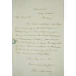 Murray II, John (1778-1843), publisher A.L.S. to unknown correspondent inviting him to bring "your