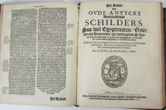 Mander, Karel van Het schilderboeck waerin voor eerst de leerlustige-jeught den gront der edele vrye - Image 4 of 4