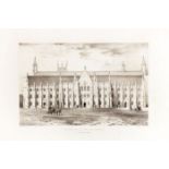 Architectural designs for the Houses of Parliament - Hopper, Thomas Designs for the Houses of