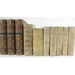 10 volumes, including Pictet, B.  La théologie Chretienne. Geneva, 1721. 3 volumes, 4to, portrait,