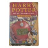 Rowling, J.K.  Harry Potter and the philosopher's stone. London: Bloomsbury, 1997. First paperback