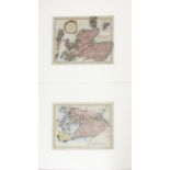 Von Reilly, Franz J.J. - 4 maps of Scotland, comprising:  Great Britain and Ireland; Scotland; North