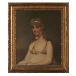 LEMUEL FRANCIS ABBOTT (BRITISH 1760-1803)HALF LENGTH PORTRAIT OF LADY BOYDELL, LADY MAYORESS OF