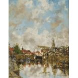 § JOHAN HENDRICK VAN MASTENBROECK (DUTCH 1875-1945)AT DELPHAVENSigned and dated 1919, inscribed with