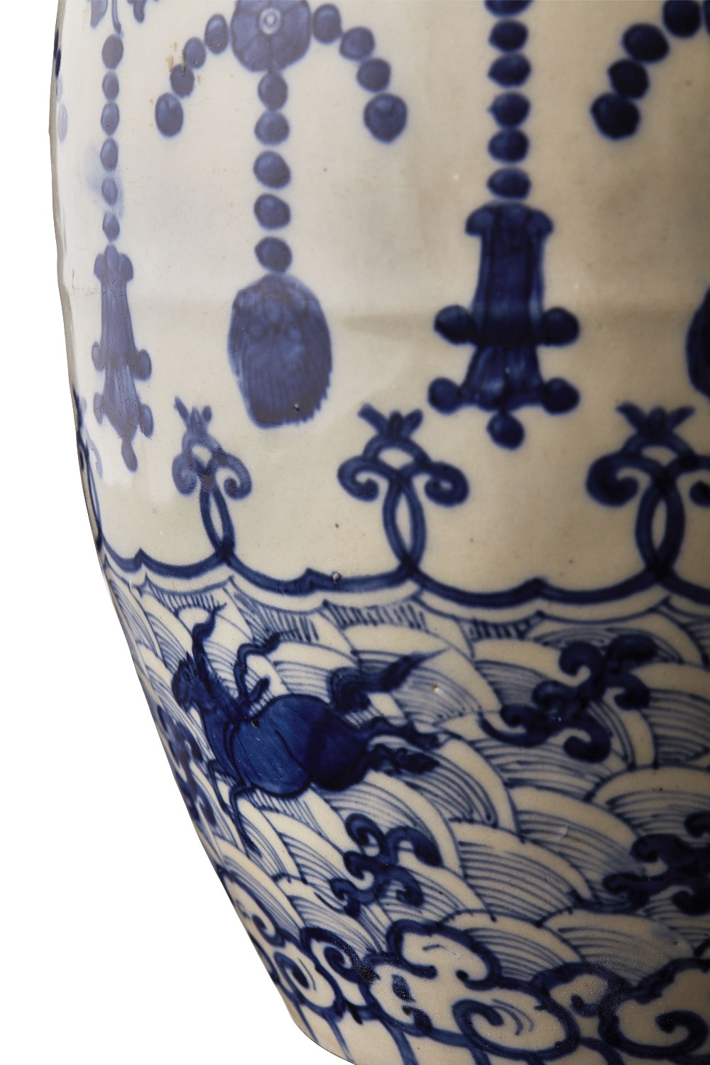 RARE BLUE AND WHITE JARJIAJING MARK AND OF THE PERIODof ovoid form, the rounded body decorated - Image 7 of 10