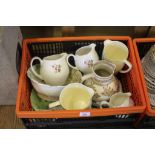 An assortment of household ceramics, to include bowls, jugs, plates, etc