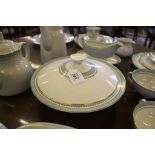 A Royal Doulton 45-piece part tea and dinner service in the 'Berkshire' range, comprising cups,