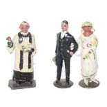 Johilco (John Hill and Company) lead figures from The Wedding Party - bride, groom and vicar.