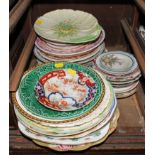 A broad assortment of early 20th century plates from various manufacturers  £20-40