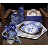 An assortment of late 19th century and early 20th century household ceramics and ornaments, to