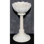 An ivory bowl on stem, 14cm high The Art Deco Carvings of W. G. Collins (1872-1959) Worshipful