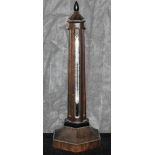 An obelisk ivory thermometer, 21cm high  The Art Deco Carvings of W. G. Collins (1872-1959)