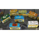 Seven Matchbox Superfast including Lincoln Continental, Ford Cortina in original boxes (7)