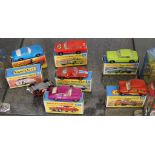 Seven Matchbox Superfast, including Ford GT and Ford Zodiac in original boxes (7)