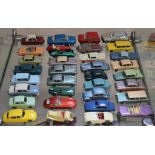 Thirty-four Matchbox 1-75 Series cars including Ford Zodiac and Vauxhall Cresta (34)