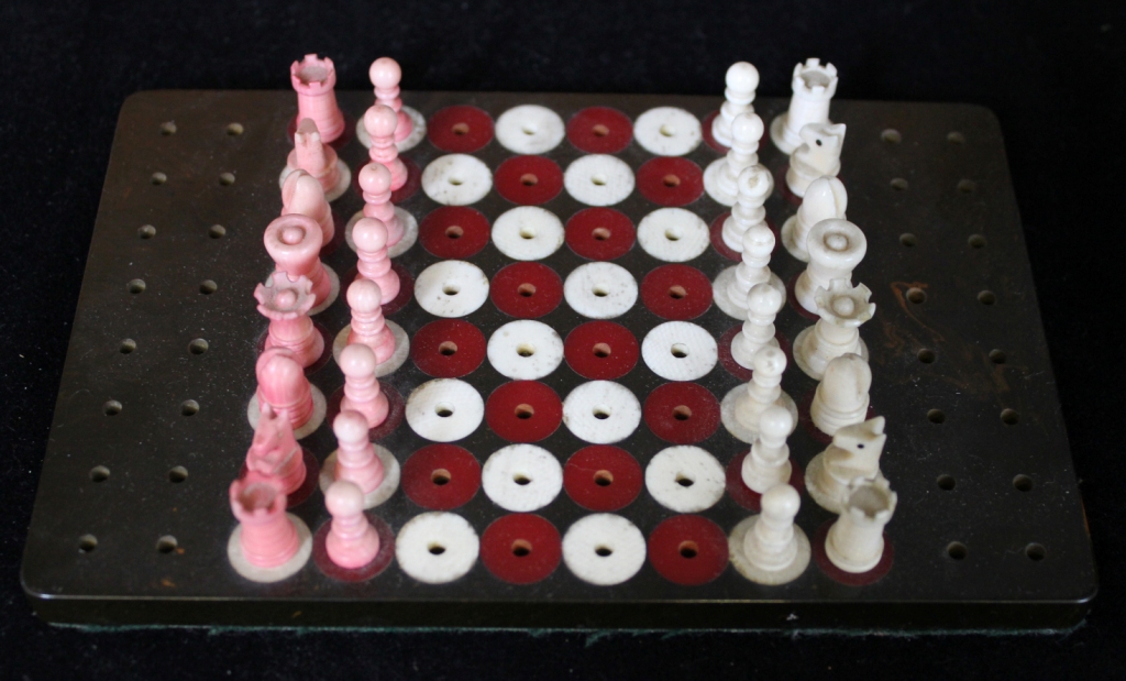 A chess set The Art Deco Carvings of W. G. Collins (1872-1959) Worshipful Company of Turners Class