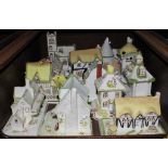 A selection of twelve Coalport fine bone china models of houses and cottages, to include 'The