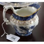 A thirty-nine piece Booth's 'Real Old Willow' pattern number A8025 tea service, to include cups,