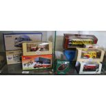 A selection of model cars, including Corgi, some in boxes (10)