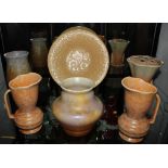 Six Art Deco ceramic wares by Shorter Wade Heath and Trentham