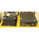 Imperial 'The Good Companion' typewriter with case