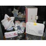 Nao Reach for a Star, cat, poodles, sign and Lladro sign