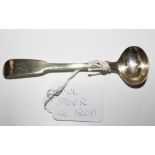 A Georgian silver salt spoon by Paul Storr, London C1810