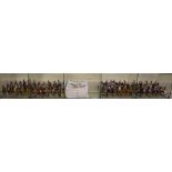 Seventy Del Prado military equestrian figures with seventy Cavalry of Napoleonic wars booklets