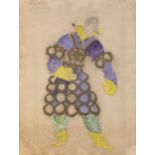 * FEDOROVSKY, FEDOR (1883-1955) Costume Design, variously inscribed in Cyrillic. Pencil and gouache,