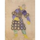 * FEDOROVSKY, FEDOR (1883-1955) Costume Design , variously inscribed in Cyrillic. Pencil and