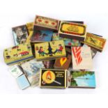 A SMALL COLLECTION OF VARIOUS CONTINENTAL MATCHBOXES AND MATCHBOX COVERS