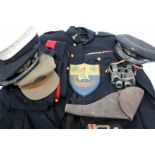 A MOSS BROS & CO. MILITARY UNIFORM formerly belonging to Major R.H. Stone together with a small